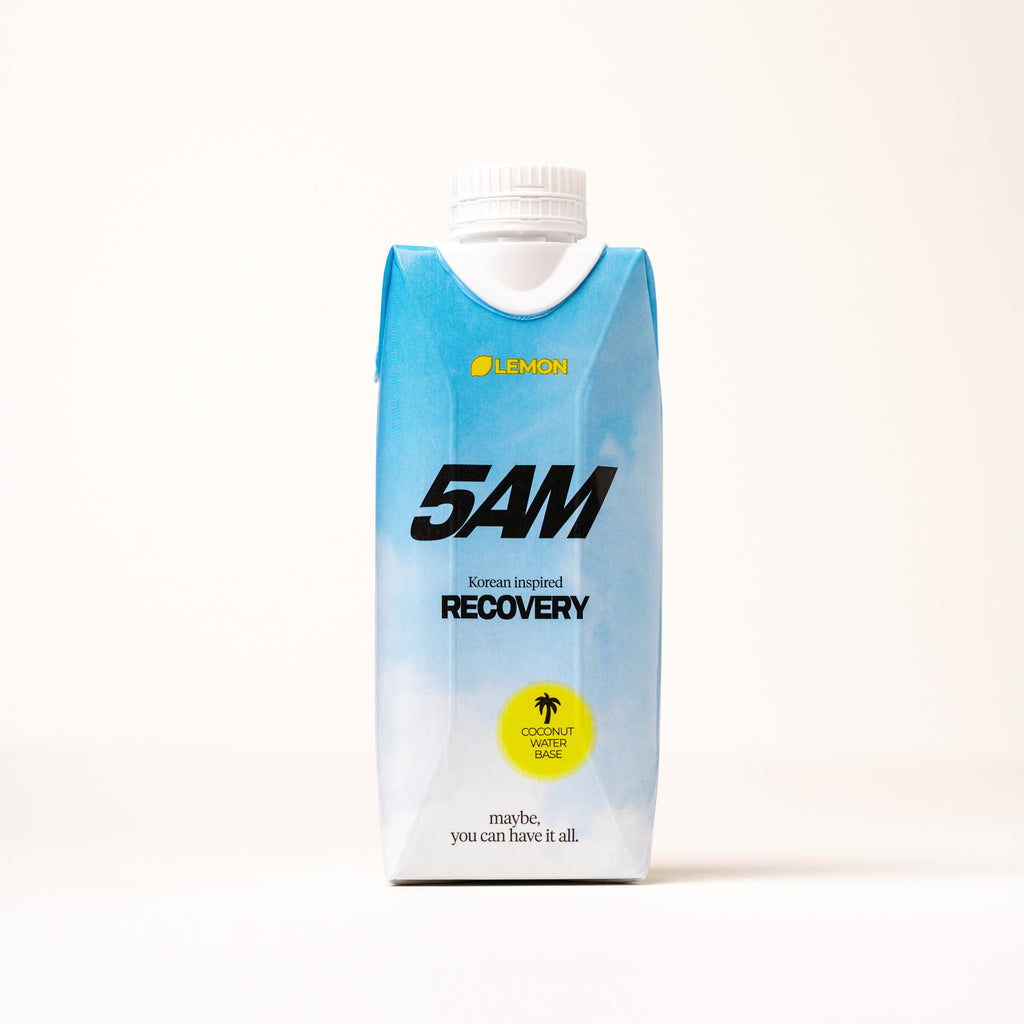 5AM Korean inspired Recovery Drink – 330 ml Flasche mit Zitronengeschmack